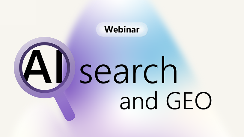 Image depicting AI Search and GEO (webinar)